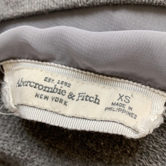 Abercrombie and Fitch Gray 3/4 Sweater - Picture 5 of 5